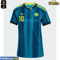 Kolumbien James Rodriguez #10 Auswärtstrikot Frauen EM 2024 Kurzarm